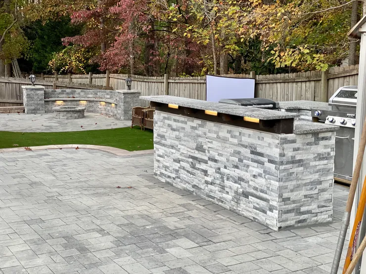 Custom Patio & Fire Pit